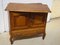 Small TV Cabinet with Swivel Tray in Oak, 1980s 3