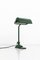 Lampada da scrivania Industril Astax verde, anni '50, Immagine 1