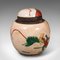 Kleines antikes japanisches Gewürzglas aus Keramik, 1900er 4