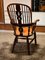 Large Victorian Windsor Armchair in Elm, 1850s, Image 3