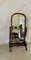 Antique Victorian Mahogany Cheval Mirror, 1860s 4