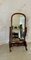 Antique Victorian Mahogany Cheval Mirror, 1860s, Image 4