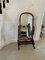 Antique Victorian Mahogany Cheval Mirror, 1860s, Image 5