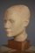 Olle Adrin, Head Sculpture, 1960s, Terracotta, Image 1