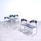 Model Juliette 601 Dining Chairs by Hannes Wettstein for Baleri, 1980s, Set of 6, Image 3