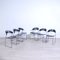 Model Juliette 601 Dining Chairs by Hannes Wettstein for Baleri, 1980s, Set of 6 2