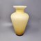 Beige Vase aus Muranoglas, Italien, 1960er 1