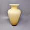 Vase Beige en Verre de Murano, Italie, 1960s 1