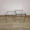 Chrome and Glass Nesting Tables, 1970s, Set of 2 5