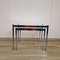 Chrome and Glass Nesting Tables, 1970s, Set of 2, Image 9