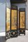 Screen in Chinese Lacquer with Enamel and Lotus Flower Decorations, 1950s 10
