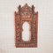 North African Berber Tribal Handcrafted Mirror Frame in Cedar Wood, Image 2