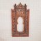 Specchio berbero nordafricano realizzato a mano con cornice in legno di cedro, Immagine 2