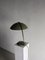 Lampada da tavolo Bauhaus in metallo verde, anni '30, Immagine 4