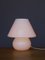 Large Mid-Century Murano Glass Mushroom Table Lamp 2