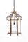 Gilt Brass Glazed Hall Lantern, Image 1