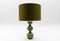 Green Ceramic Table Lamp Base from Kaiser Leuchten, 1960s 2