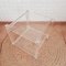 Vintage Italian Acrylic Glass Side Table, 1980s, Image 6