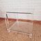 Vintage Italian Acrylic Glass Side Table, 1980s 9