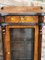 Vitrine Antique en Noyer Intarsia 8