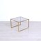 Nesting Tables in Brass and Glass Fumè, 1970s, Set of 3 6