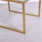 Nesting Tables in Brass and Glass Fumè, 1970s, Set of 3 12