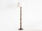 Lámpara de pie Bobbin francesa moderna, años 40, Imagen 1