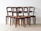 French Napoleon III Caned Dining Chairs, Set of 6 1