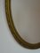 Specchio ovale Luigi XVI dorato, anni '70, Immagine 7