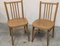 Wood Dining Chairs, Former Czechoslovakia, 1960s, Set of 2 3