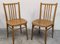 Wood Dining Chairs, Former Czechoslovakia, 1960s, Set of 2 1