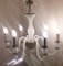 Vintage Italian Chandelier in Murano Glass & Brass, 1970s, Image 5