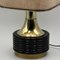 Large Table Lamp in Brass and Metal, Italy, 1960s, Image 2