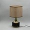 Large Table Lamp in Brass and Metal, Italy, 1960s, Image 1