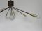 Italian Nine-Light Brass Sputnik Chandelier, 1950s 9