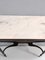 Vintage Beech Console Table with Portuguese Pink Marble Top, Italy, 1960s 7