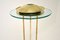 Vintage Brass and Glass Floor Lamp by Robert Sonneman, 1970 3