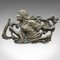 Antike französische figurale Andirons aus Bronze, 1850, 2er Set 8