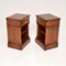 Inlaid Bedside Tables, 1950s, Set of 2 3