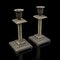 Antique English Candlesticks in Brass, 1890s, Set of 2 2