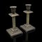 Antique English Candlesticks in Brass, 1890s, Set of 2, Image 2