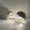 Lampes Bugia Space Age par Giuseppe Cormio pour Harvey Guzzini, Italie, 1970s, Set de 2 3