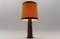 Hand Carved Wooden Mayan Totem Table Lamp by Temde Honduras, 1960s 4