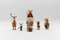 Vintage Scandinavian Wooden Vikings, 1950s, Set of 6 3