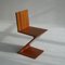 Zig Zag Chair by Gerrit Rietveld for Cassina, 1980s 1