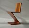Zig Zag Chair by Gerrit Rietveld for Cassina, 1980s 15