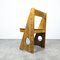 Chaise Sculpturale en Pin par Gilbert Marklund pour Furusnickarn AB, Suède, 1970s 2