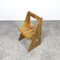 Pine Sculptural Chair by Gilbert Marklund for Furusnickarn AB, Sweden, 1970s 8