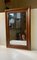 Small Antique Danish Wall Mirror in Mahogany, 1900s 1