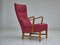 Skandinavischer Vintage Stuhl aus Eschenholz, 1970er 6